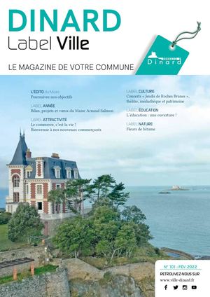 Dinard Label Ville - Magazine municipal 101 - Février 2022