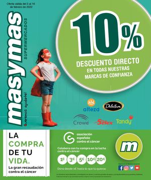 Oferta Válida Del 3 Al 16 De Febrero De 2022 - Masymas Supermercados