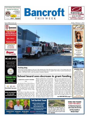 Bancroft This Week Feb 4, 2022