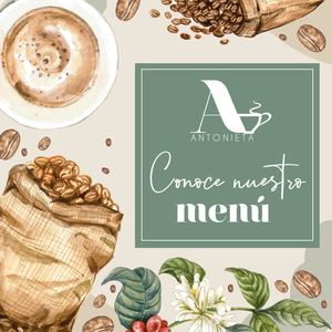 Menú Antonieta Café
