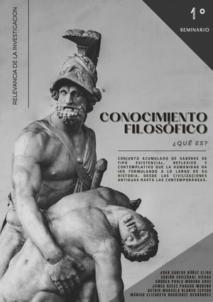 Conocimiento Filosófico