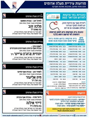 מודעות עירייה 1172
