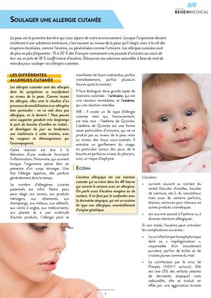 06 Comment Soulager Une Allergie Cutanée