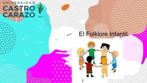 El Folklore Infantil