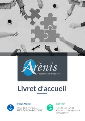 Anjou - Livret d'accueil