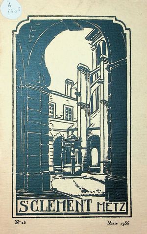 Saint-Clément Metz 1935/15