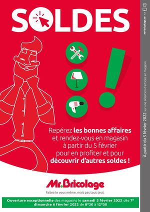 CATALOGUE SOLDES MR BRICOLAGE SAINT DENIS A4