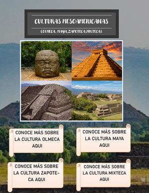 Culturas Mesoamericanas 1