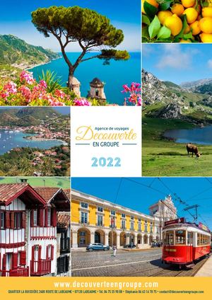Brochure Découverte En Groupe 2022