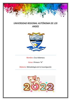 Objetivo General Y Tipos De Variables