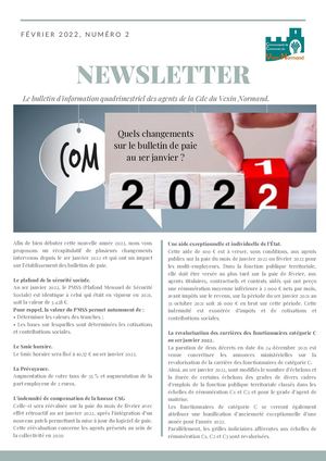 Calaméo - Newsletter RH - Février 2022