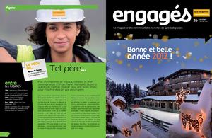 Magazine Interne Engagés Spie batignolles. Mayence.