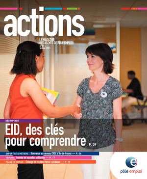Magazine Action de Pole Emploi. TagaroDDB