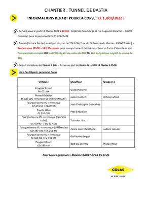 Depart 13022022 Infos Colas Colombe