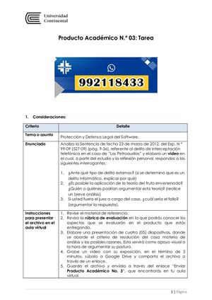 Derecho Informatico PA3