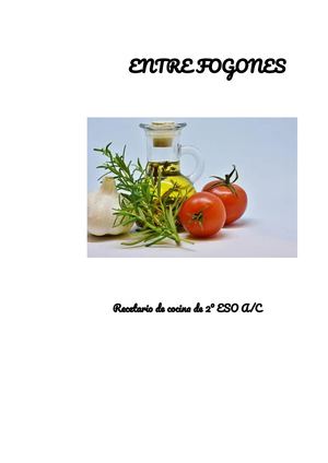 Recetario De Cocina Pdf
