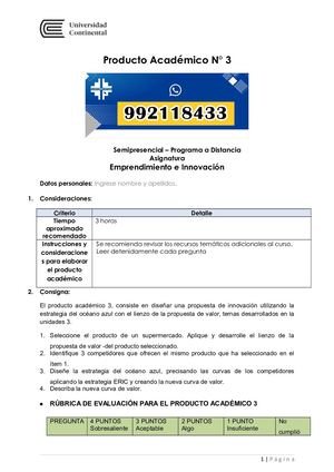 Emprendimiento E Innovación PA3