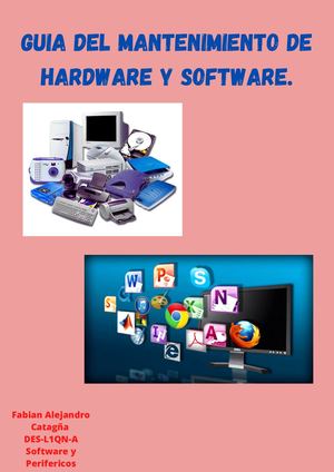 Revista Mantenimiento De Hardware Y Software De Un Computador