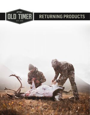 2022 Old Timer Products Catalog