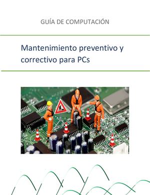 Mantenimiento preventivo del Del Computador