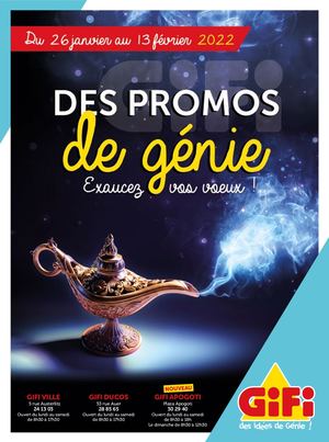GIFI - Des promos de génie - Janvier 2022