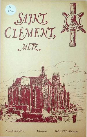 Saint-Clément Metz 1952/11