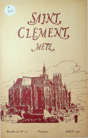 Saint-Clément Metz Août 1952/13