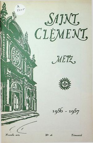 Saint Clément Metz 1957/2
