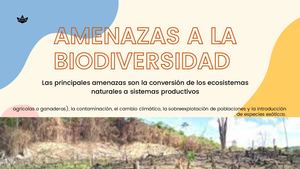 Amenazas A La Biodiversidad 2