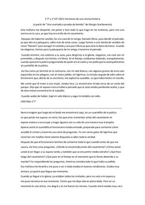 1°7° Y 1°10° Versiones De Una Coartada A Prueba De Bomba Editar