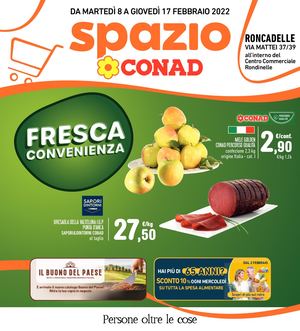 04 CONAD SPAZIO RONCADELLE 08 02 2022 17 02 2022