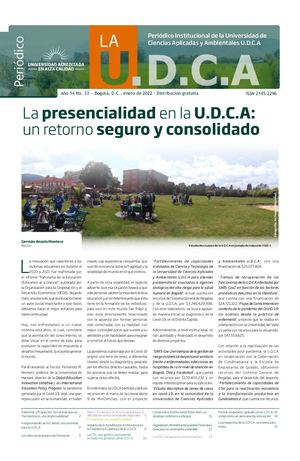 Periódico La U.D.C.A Enero de 2022