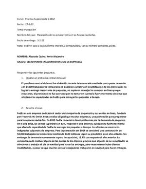 Caso Fedex Kevin Alejandro Alvarado Quino Sexto Pae