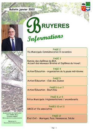 Bulletin Janvier 2022