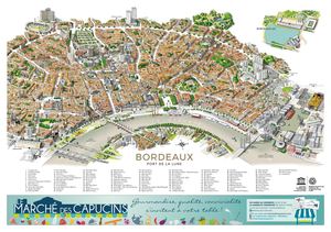 BORDEAUX Port de la Lune, plan liasse