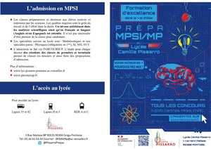 Cpge Lycée Pissarro Pontoise