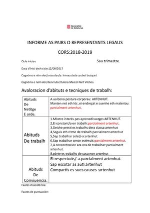 Informe de notas de mis tios