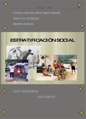 Estratificacion Social En Guatemala