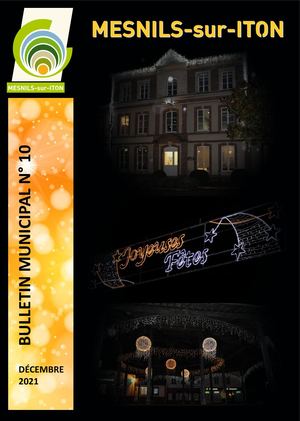 Bulletin Mesnils n° 10 - DECEMBRE 2021