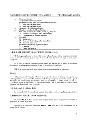 Apuntes Redox