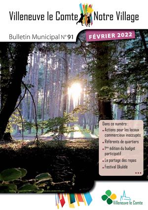 Villeneuve le Comte, Notre Village numéro 91