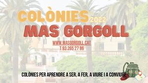 Presentació Colònies Mas Gorgoll 2022