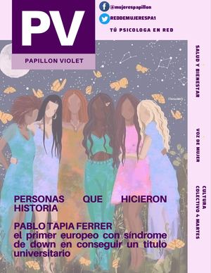 Revista Febrero PAPILLON VIOLET