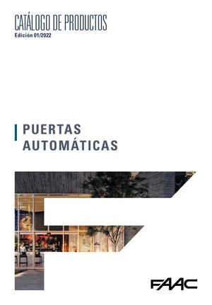 Catalogo PUERTAS AUTOMATICAS 2022 ES