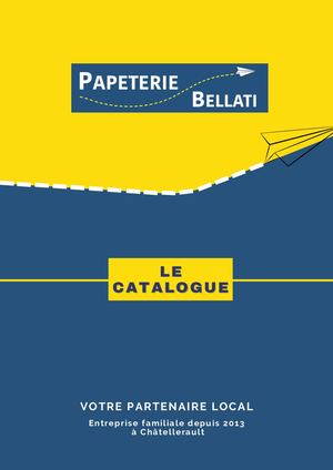 Catalogue Papeterie Bellati
