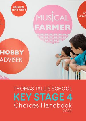 Tallis Choices Booklet 2022