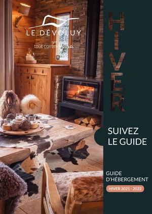 Le Dévoluy Guide D'hébergement Hiver 2021 2022