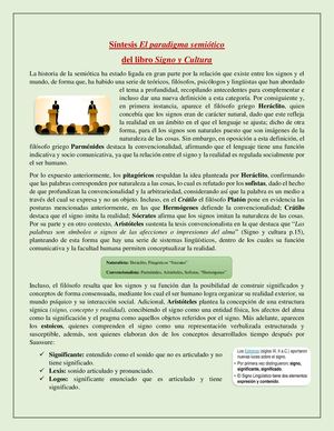 Historia De La Semiótica Hasta El Siglo Xix