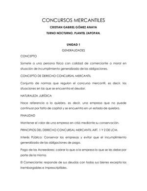 Concursos Mercantiles Infografia