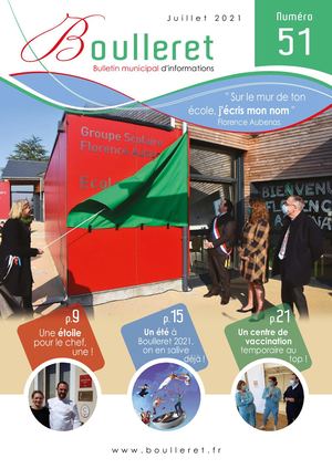 Bulletin municipal - juillet 2021